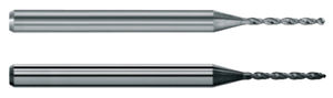 solid drill bit / for aluminum / carbide / coated