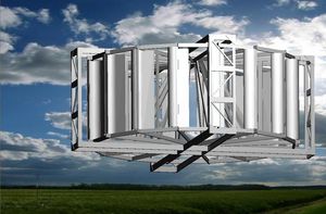vertical-axis wind turbine