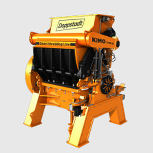 single-shaft shredder / plastic / car