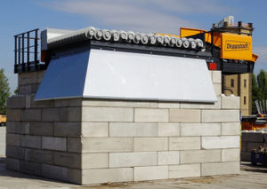 bulk material screener / construction / process / compact
