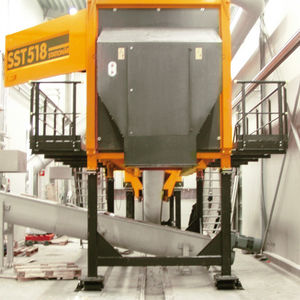drum screener / for bulk materials / for recycling