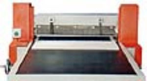 CNC cutting machine / for tissu sample / for fabrics / guillotine