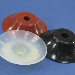 flat suction cup / for marble and glass clamping