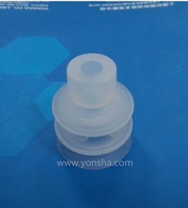 round vacuum suction cup / for vacuum / silicone / multi-function