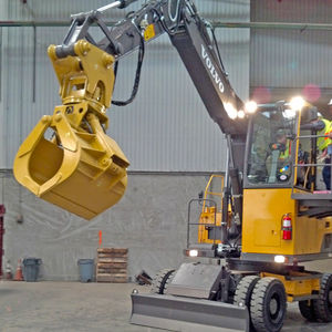 sorting grab / hydraulic / for excavators / rotary