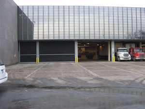 roll-up doors / for the food industry / industrial / high-speed