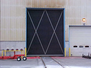 roll-up doors / industrial / for the food industry / high-speed