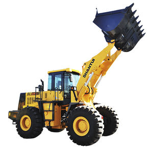 wheel loader / articulated / for construction