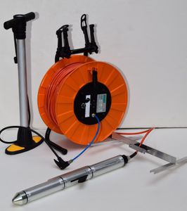 3D geophone / for boreholes