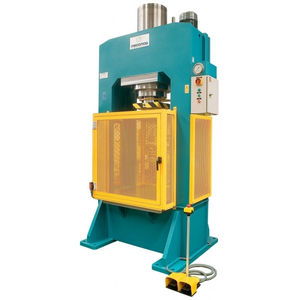 hydraulic press / forming / with heating plates / vertical