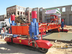 concrete paver / tracked / for concrete slabs