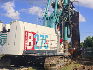 piling drilling rig / crawler / rotary / hydraulic
