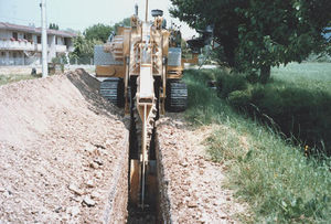 rockwheel trencher / tracked
