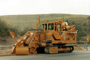 rockwheel trencher / tracked