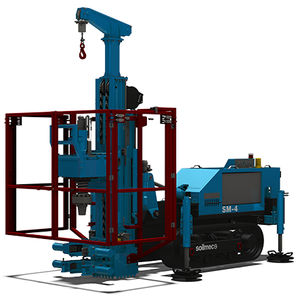 micropile drilling rig / crawler / rotary / hydraulic
