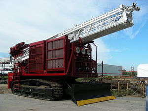 exploration drilling rig / crawler / reverse circulation / hydraulic