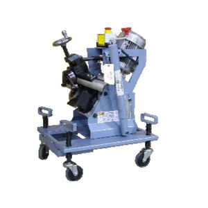 hydraulic chamfering machine / portable / mobile / plate