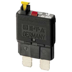 thermal circuit breaker / single-pole / manual reset / miniature