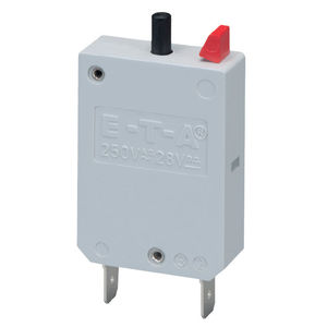 thermal circuit breaker / single-pole / manual reset