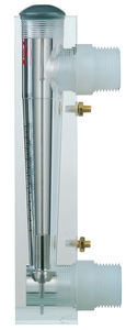 variable-area flow meter / for liquids / in metering tube / stainless steel