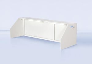 metal workbench / for clean rooms / compact