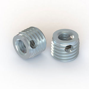 self-tapping insert / threaded / steel / stainless steel
