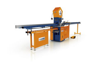 semi-automatic punching machine / hydraulic / tube / profile