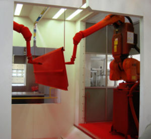 articulated robot / 1-axis / paint / industrial