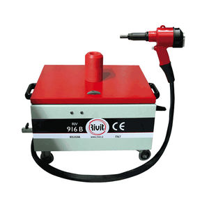 hydro-pneumatic riveting tool / for blind rivets / with controller