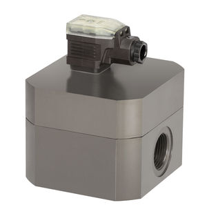 positive displacement flow meter / for oil / in-line
