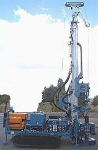 well drilling rig / crawler / rotary / hydraulic