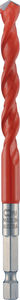 helical drill bit / tungsten carbide / plastics / wood