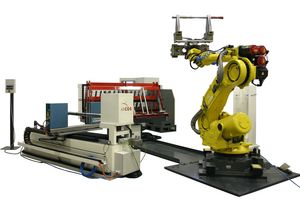 articulated robot / 5-axis / loading / for machine tools