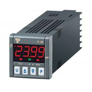 digital temperature regulator / double LED display / programmable / PID