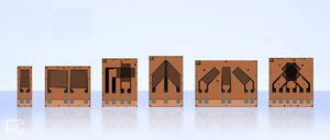 resistive strain gauge / rosette type / linear / for stress analysis