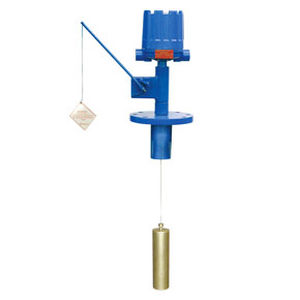 displacer level switch / for liquids / brass / flange