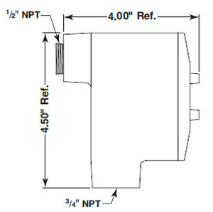 magnetic float level switch / for liquids / stainless steel / explosion-proof