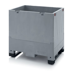 plastic pallet box / heavy haul / foodstuffs / folding