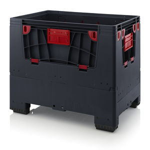 polypropylene pallet box / handling / stackable / large