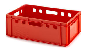 plastic crate / meat / storage / heavy haul
