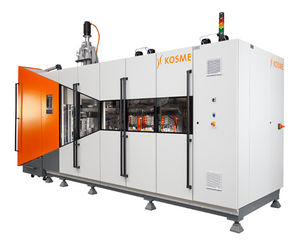 stretch blow molding machine / for PET bottles / multi-station