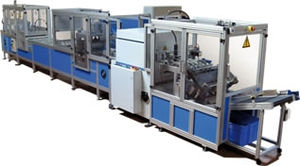 plastic part packaging line / blister