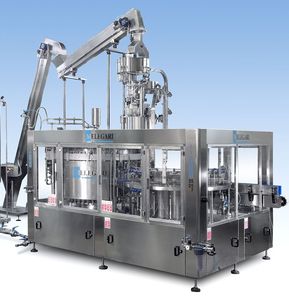 wine filling machine / for glass bottles / for PET bottles / automatic