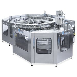 beer filling machine / for glass bottles / for PET bottles / automatic
