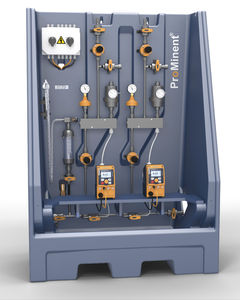 liquid dosing unit / with peristaltic pump