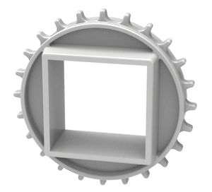 straight-toothed sprocket wheel / hub