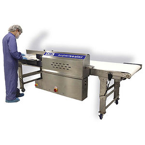 continuous heat sealer / semi-automatic / sachet / for medical applications