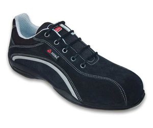 construction safety shoes / anti-perforation / leather / textile