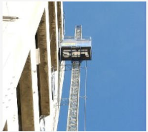 construction elevator / personnel and materials