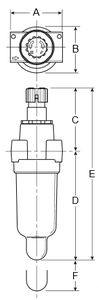 oil mist lubricator / for compressed air
